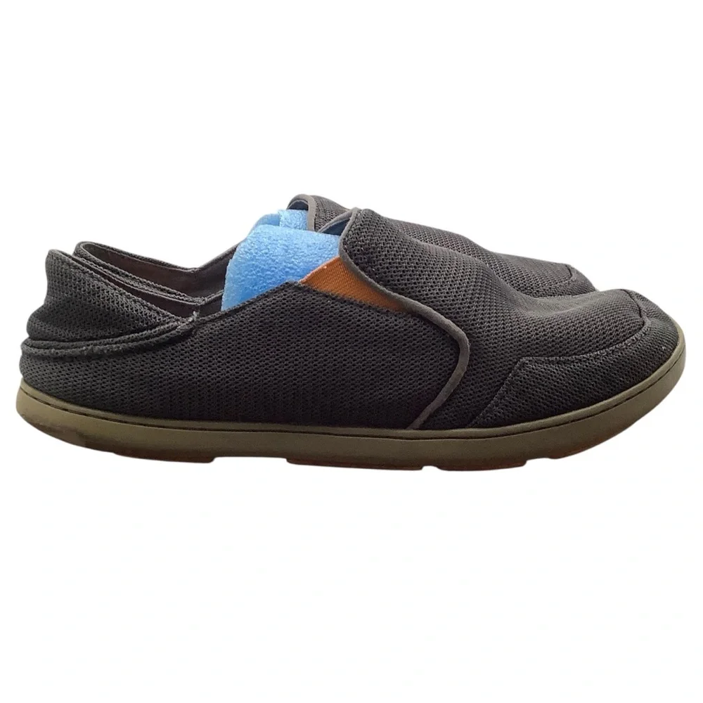 Olukai Men's Gray Slip-On Shoes size‎ 10.5M